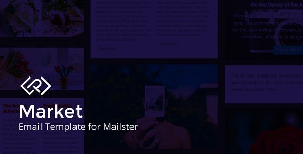 Market - Email Template for Mailster