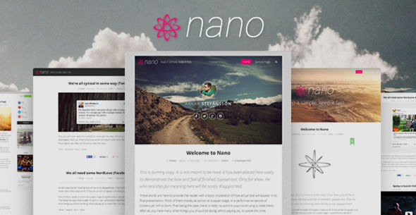 Nano | Minimalist & Highly Customizable WP Blog