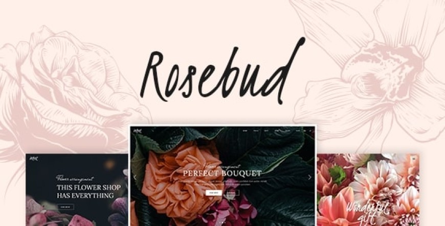 7 Plantillas gratis y premium para webs de floristerías en WordPress